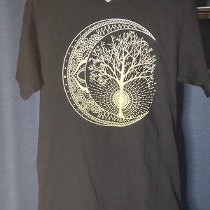 moon and trees T-shirt